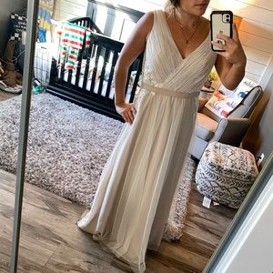 Light Tan Bridesmaids Dress